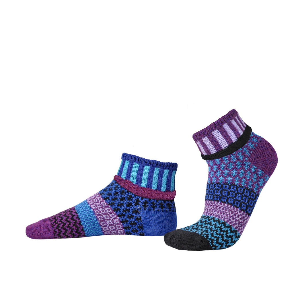 Solmate Quarter Socks, Raspberry