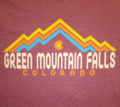 Green Mountain Falls T-Shirt, Icon Mountain